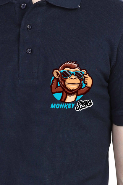 Monkey Swag - Polo T Shirt