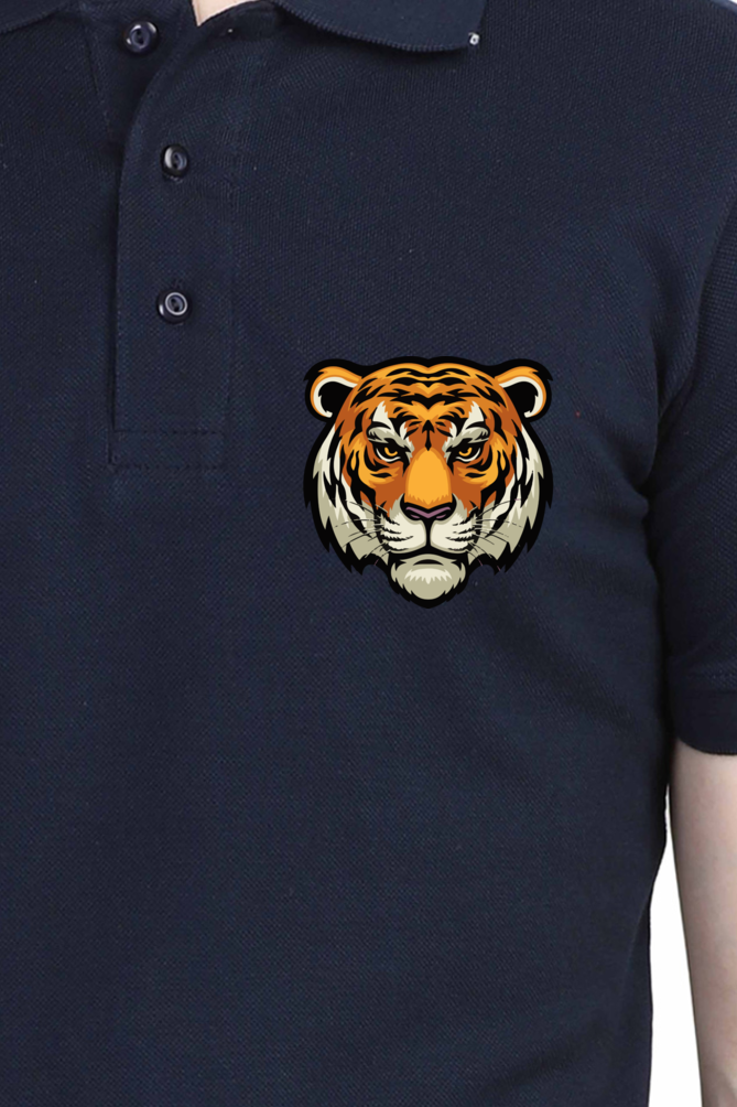 Fierce Tiger - Men's Polo T Shirt