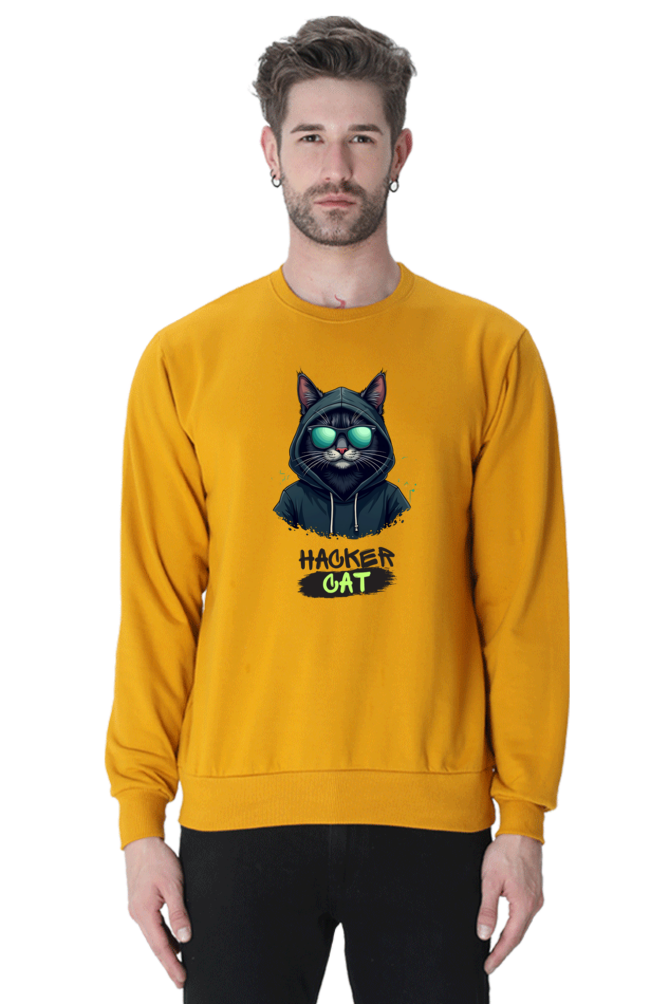 Hacker Cat - Unisex Sweatshirt