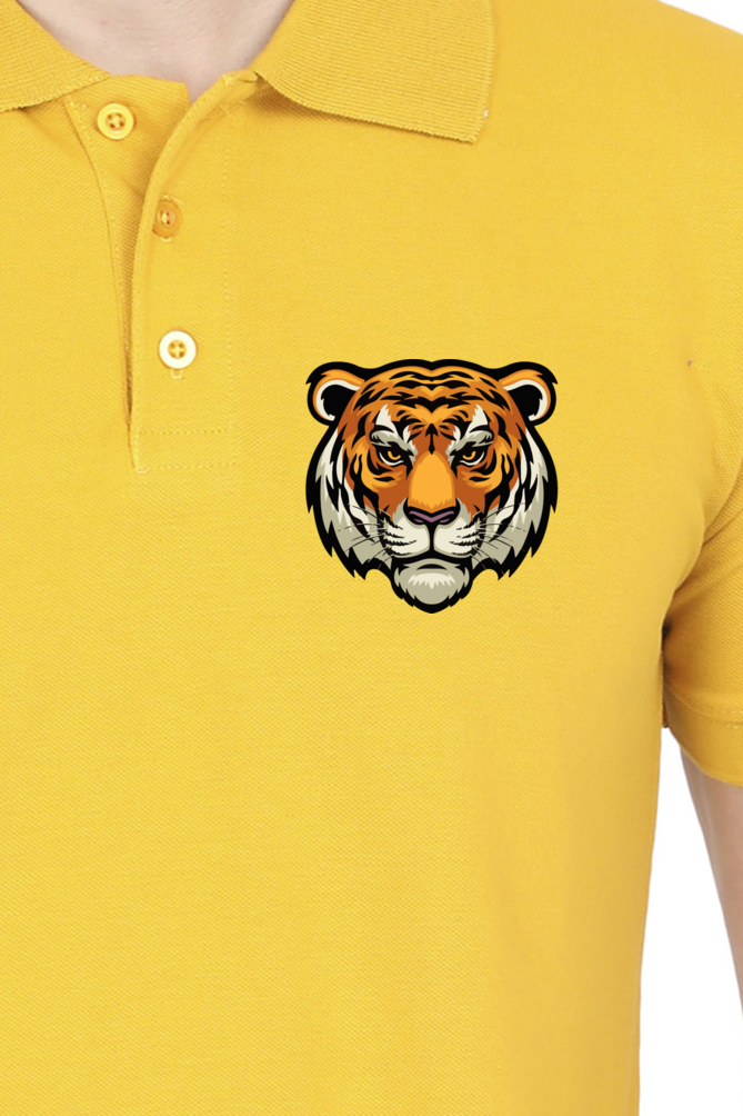 Fierce Tiger - Men's Polo T Shirt