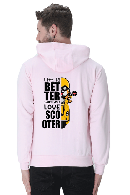 Life Is Better When You Love Scooter - Unisex Hoodie