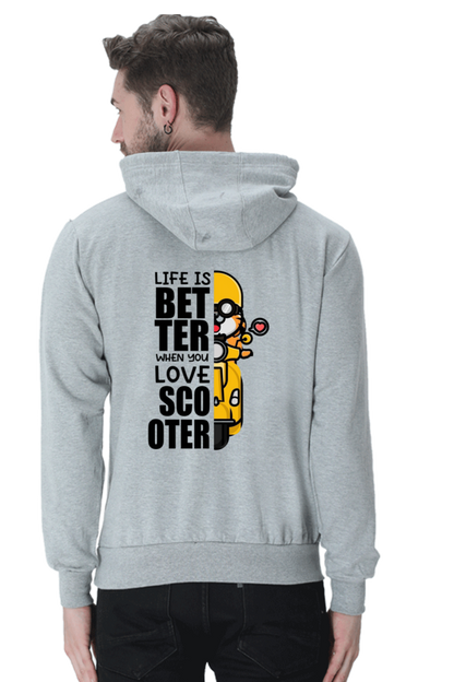 Life Is Better When You Love Scooter - Unisex Hoodie