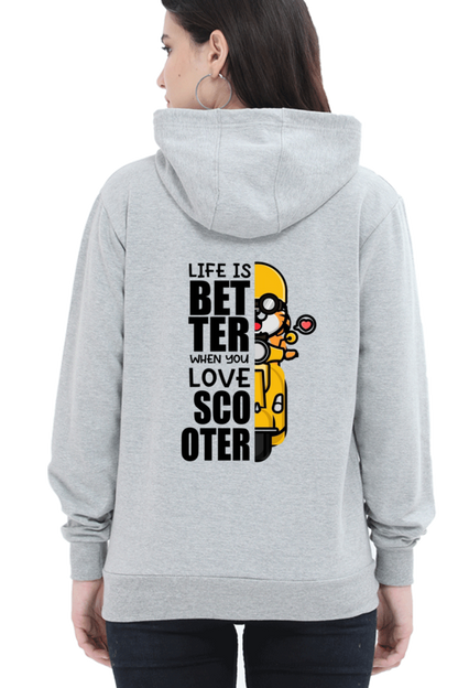 Life Is Better When You Love Scooter - Unisex Hoodie