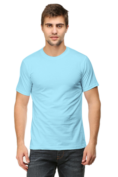 Men's Plain Regular T Shirt