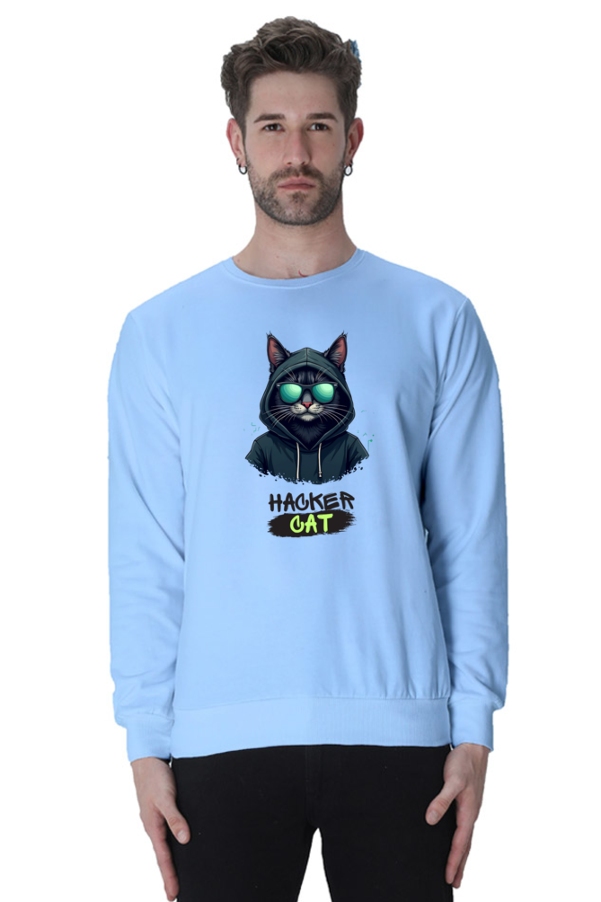 Hacker Cat - Unisex Sweatshirt