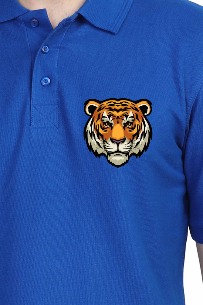 Fierce Tiger - Men's Polo T Shirt