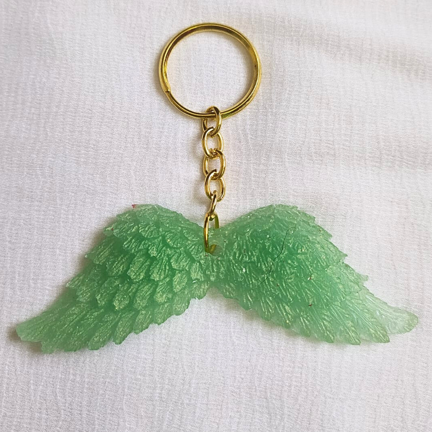 Angel Wings Resin Keychain/Wall Hanging