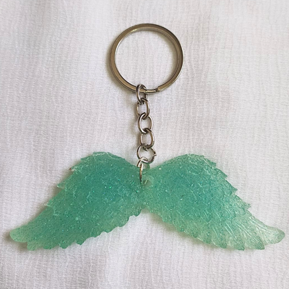 Angel Wings Resin Keychain/Wall Hanging