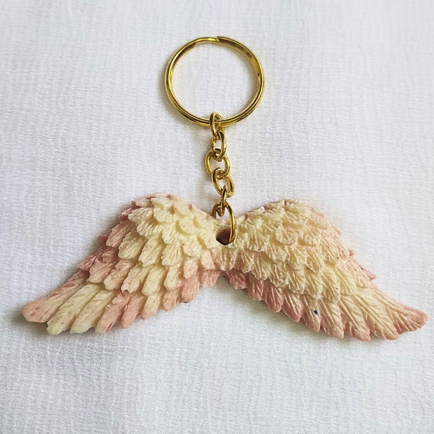 Angel Wings Resin Keychain/Wall Hanging