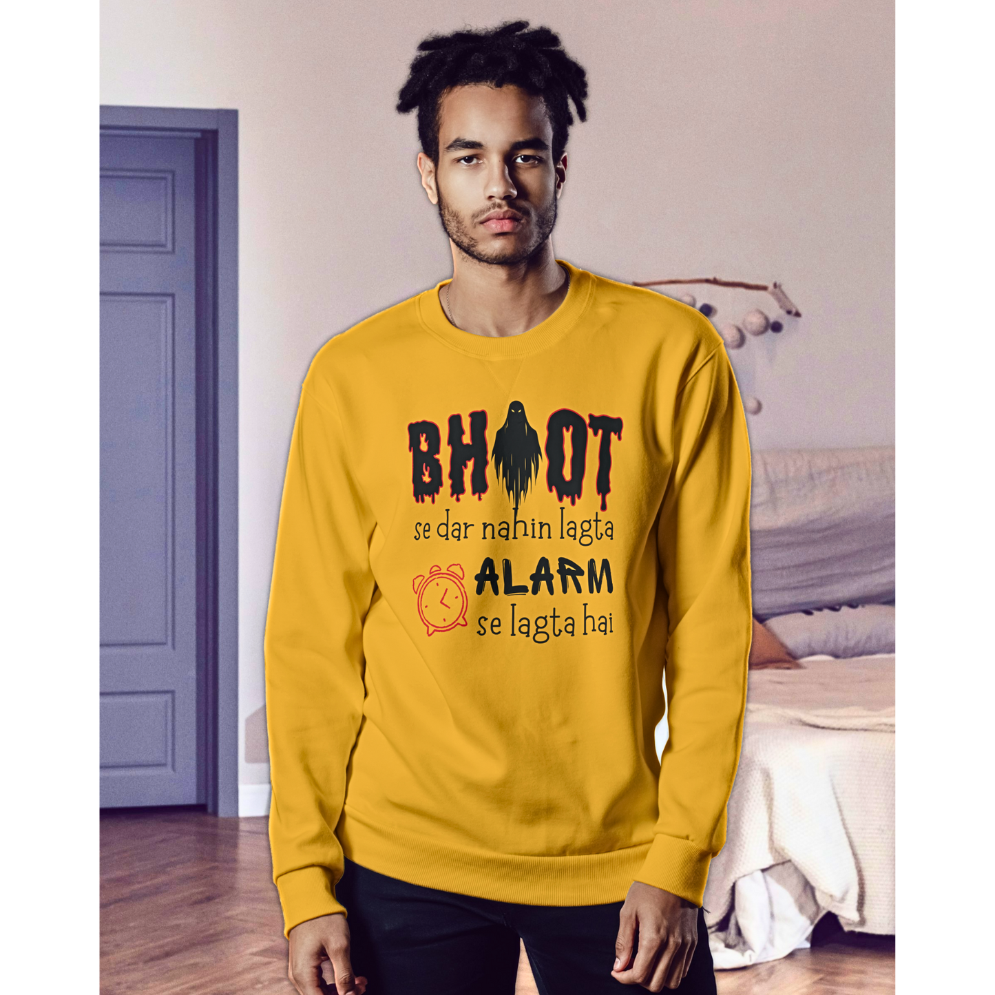 Bhoot Se Dar Nahin Lagta - Unisex Sweatshirt