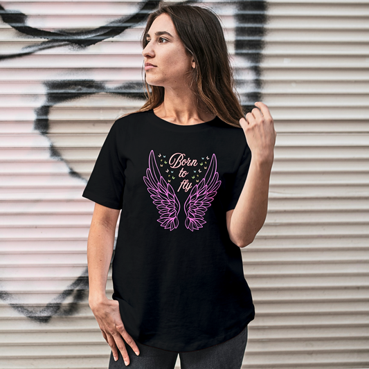 Born To Fly - Women's T Shirt