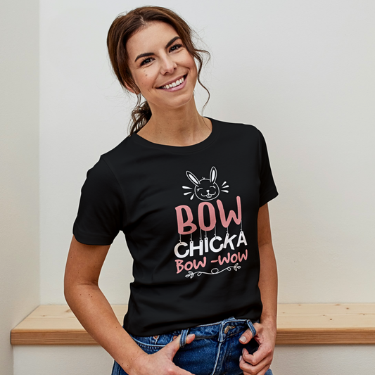 Bow Chicka Bow Wow - Women's T Shirt