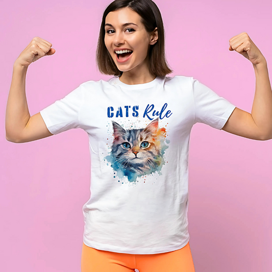 Cats Rule - Women's T Shirt