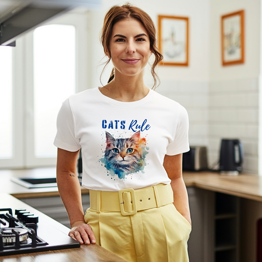 Cats Rule - Women's T Shirt