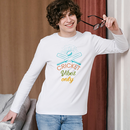 Cricket Vibes Only - Men's T Shirt