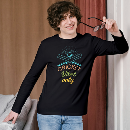 Cricket Vibes Only - Men's T Shirt