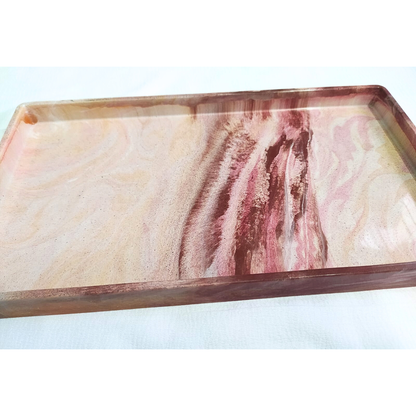 Beige Blush - Resin Tray