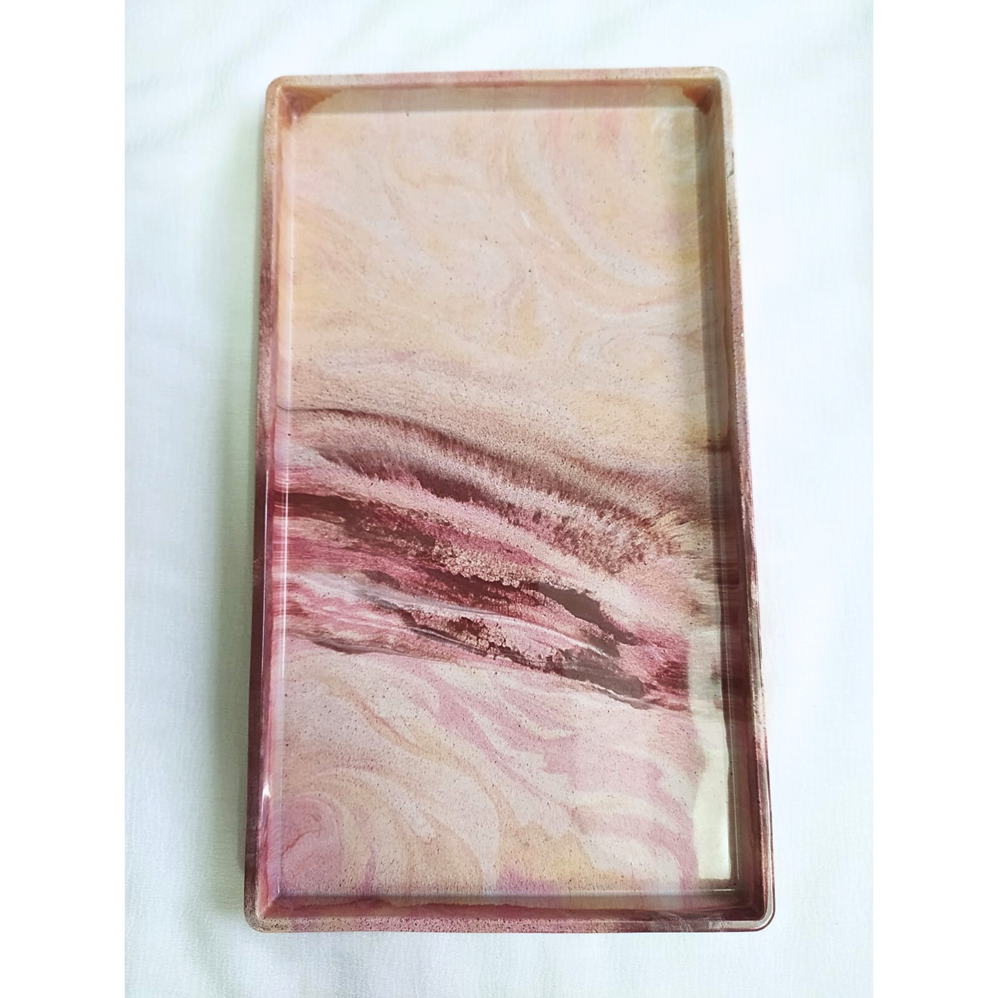 Beige Blush - Resin Tray