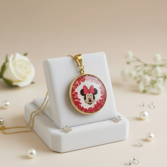 Mickey Mouse Resin Pendant
