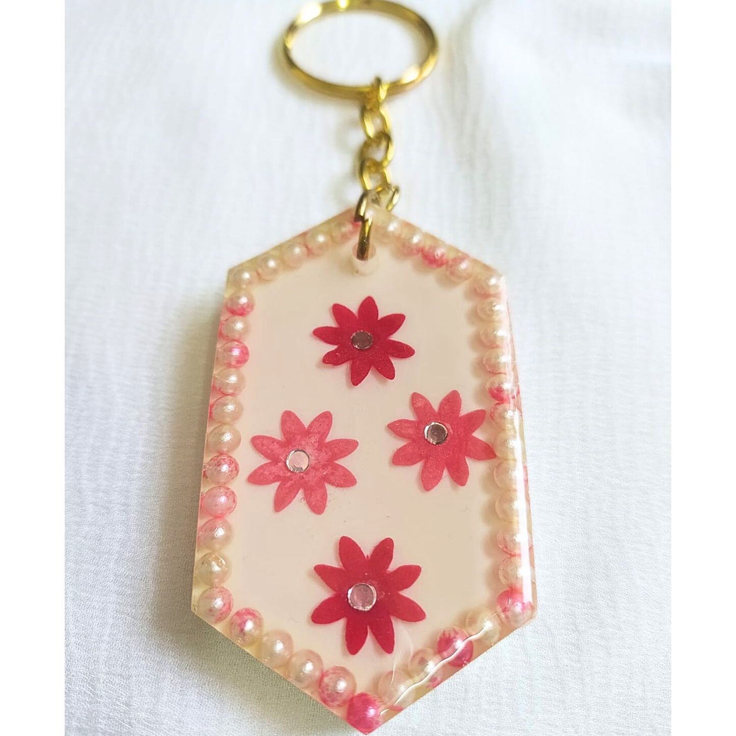 Spring Blossom - Resin Keychain