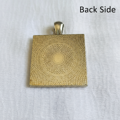 Golden Ganesha Charm Resin Pendant