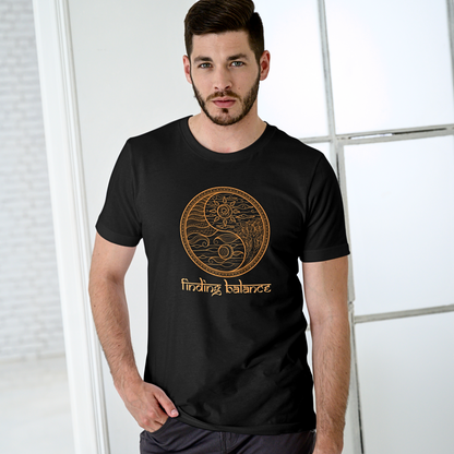 Finding Balance - Unisex T Shirts