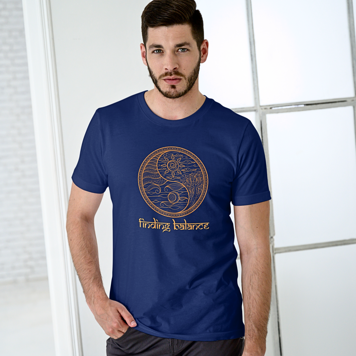 Finding Balance - Unisex T Shirts