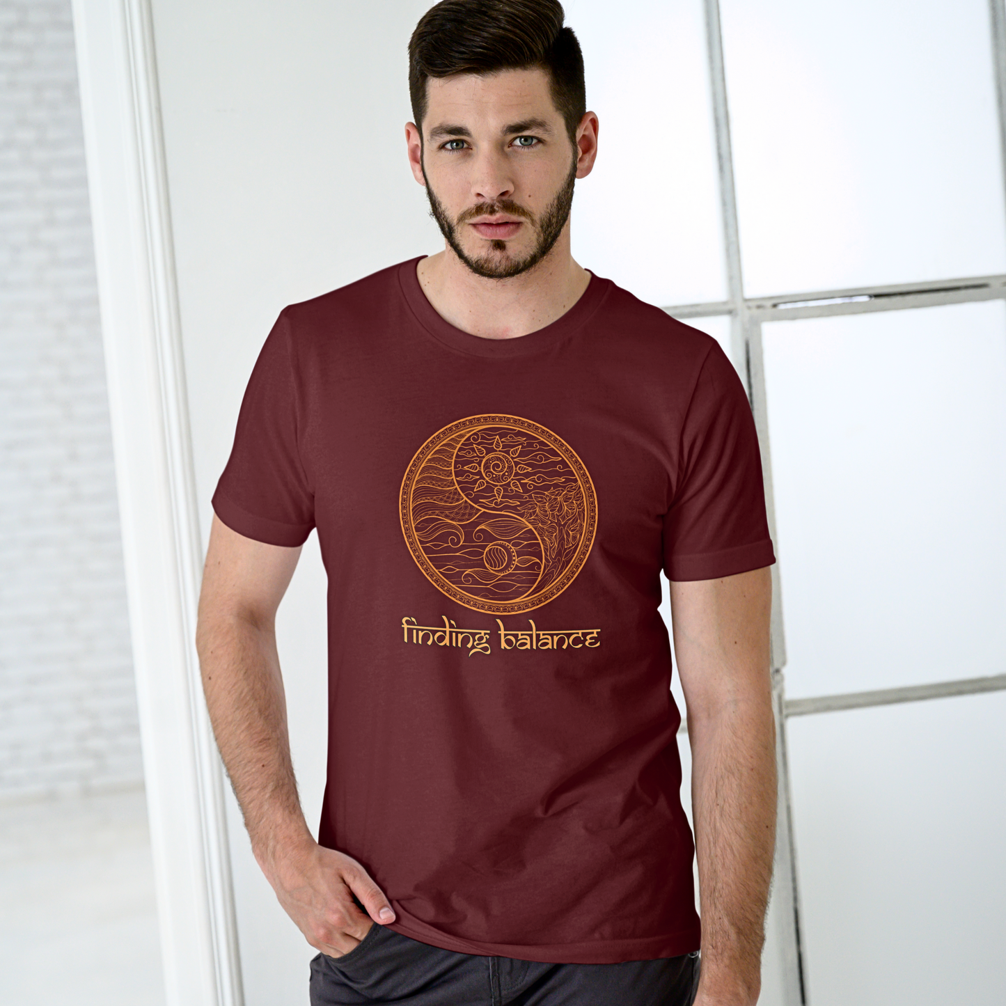 Finding Balance - Unisex T Shirts