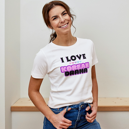 I Love Korean Drama - Women's T Shirt