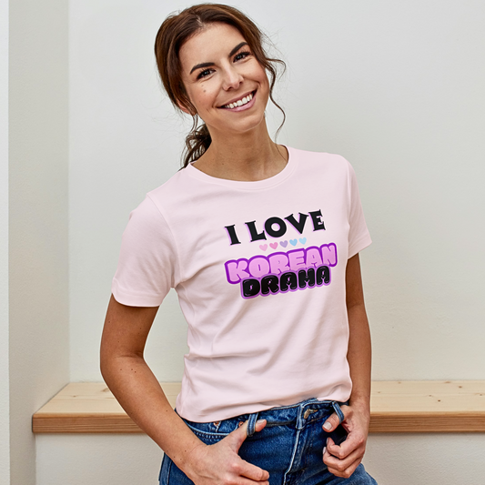 I Love Korean Drama - Women's T Shirt