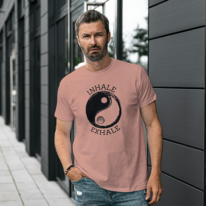 Yin Yang Inhale Exhale - Unisex T Shirt