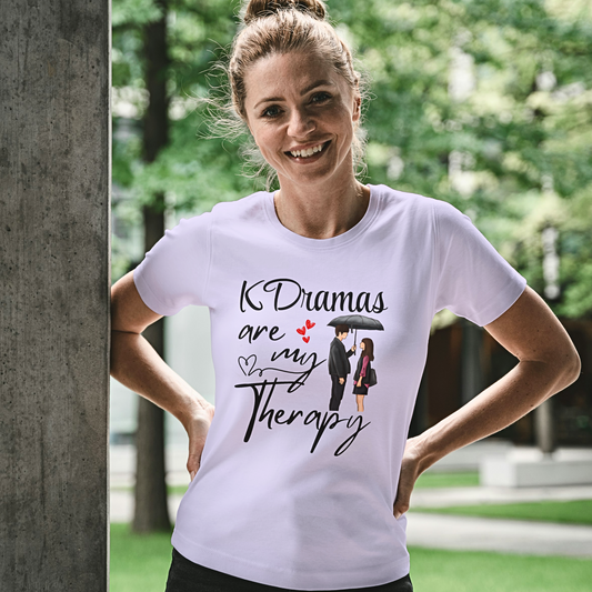 KDramas Are My Therapy - Women's T Shirt