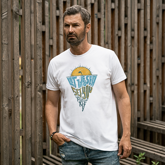Let The Sea Set You Free - Men's T Shirt