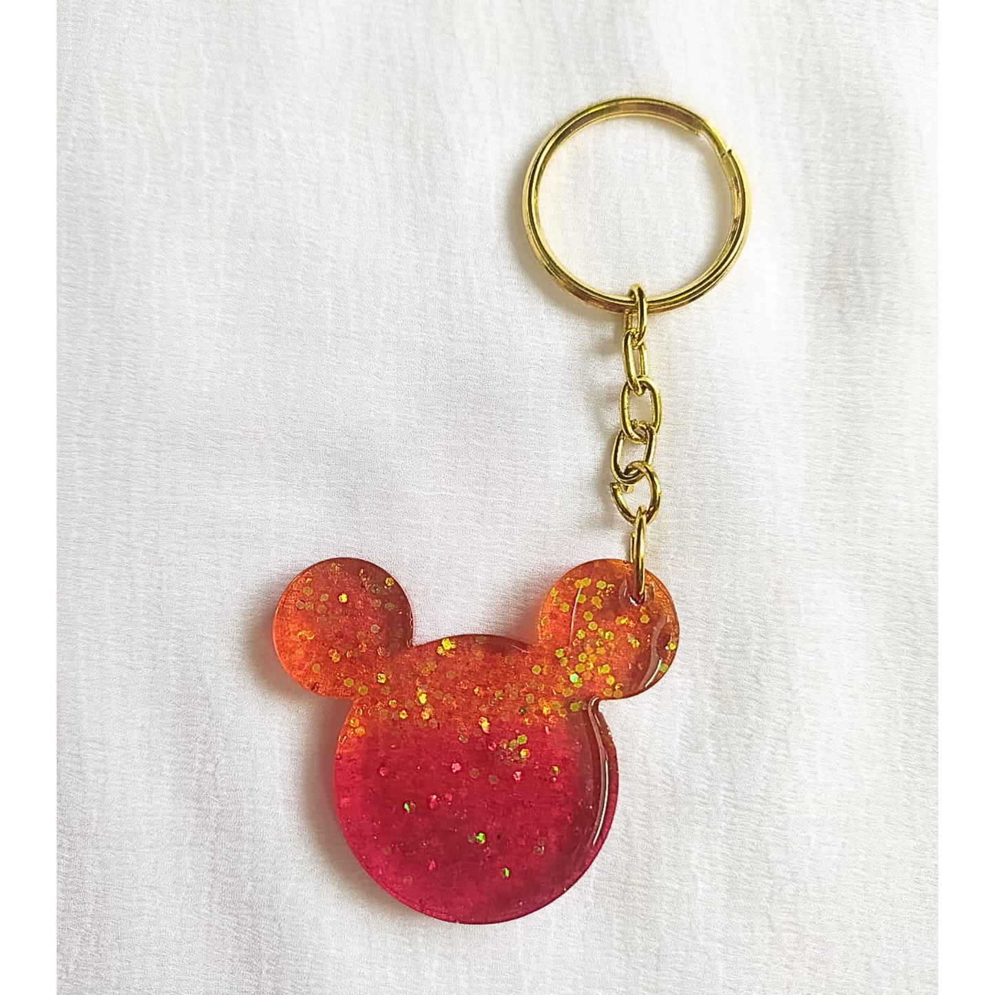 Mickey Mouse Resin Keychain