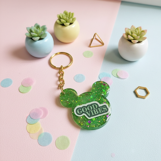 Mickey Mouse Resin Pendant