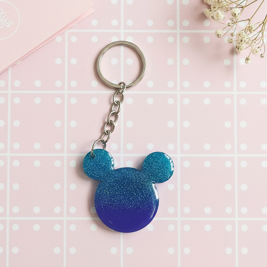 Mickey Mouse Resin Keychain