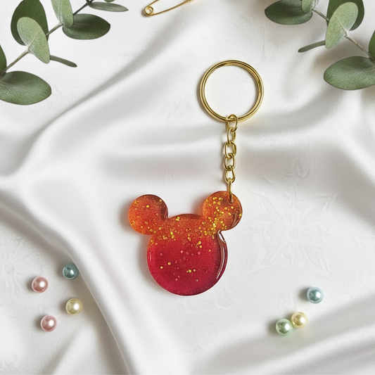 Mickey Mouse Resin Keychain
