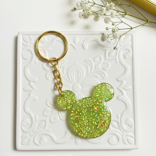 Mickey Mouse Resin Keychain