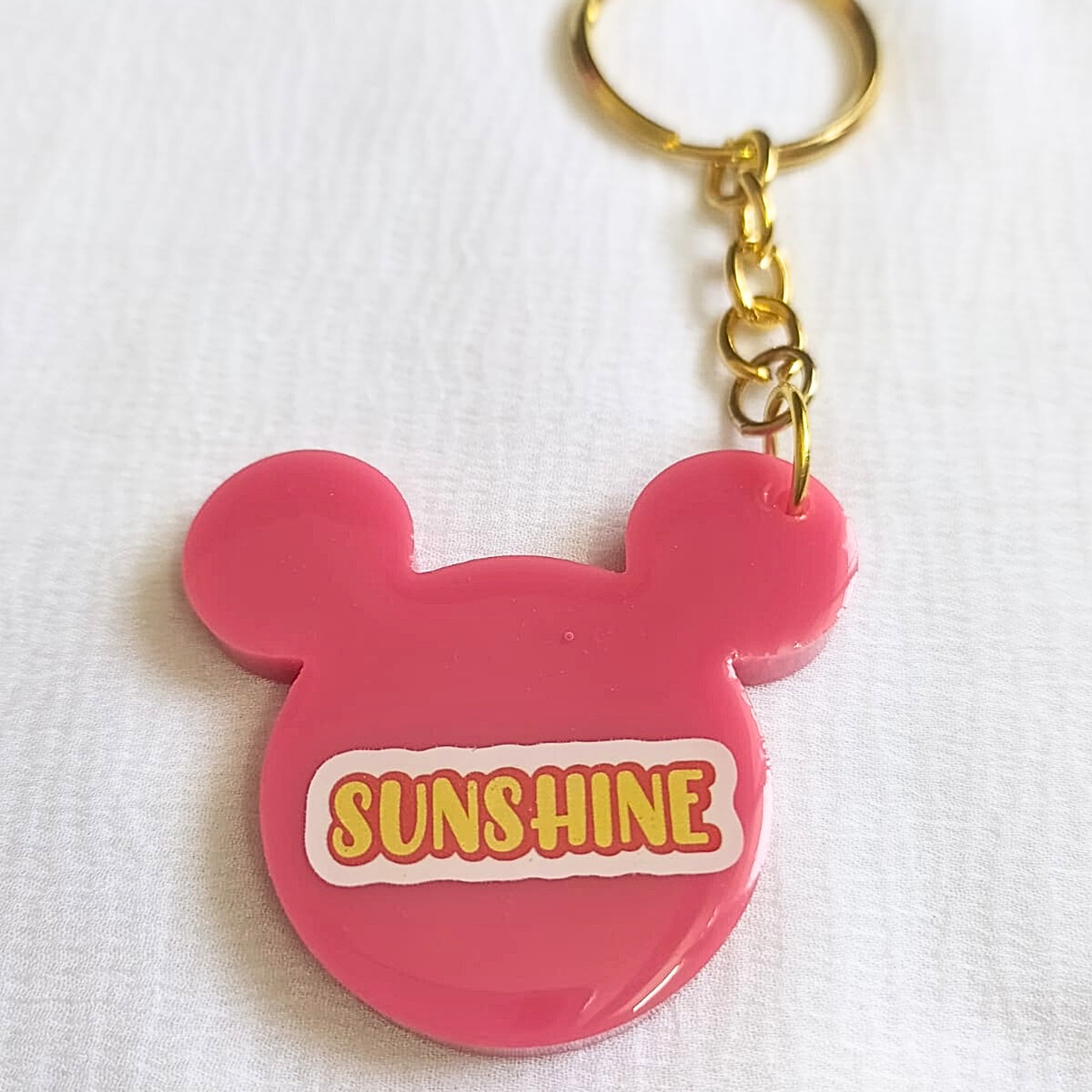 Mickey Mouse Sunshine - Resin Keychain