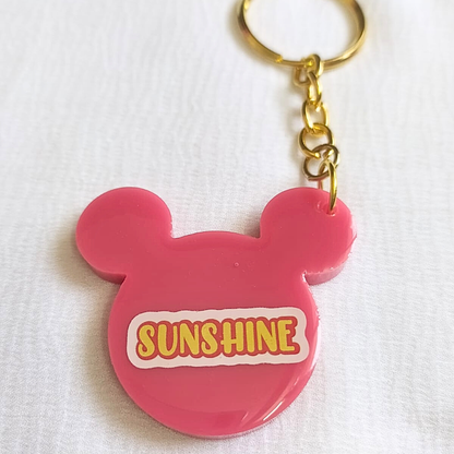 Mickey Mouse Sunshine - Resin Keychain