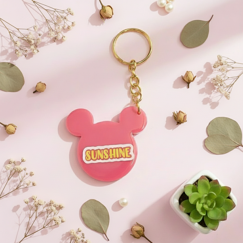 Mickey Mouse Sunshine - Resin Keychain