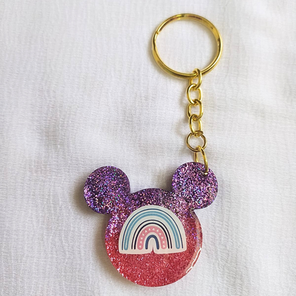 Mickey Mouse Resin Keychain