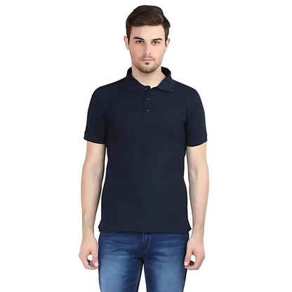 Men's Plain Polo T Shirt