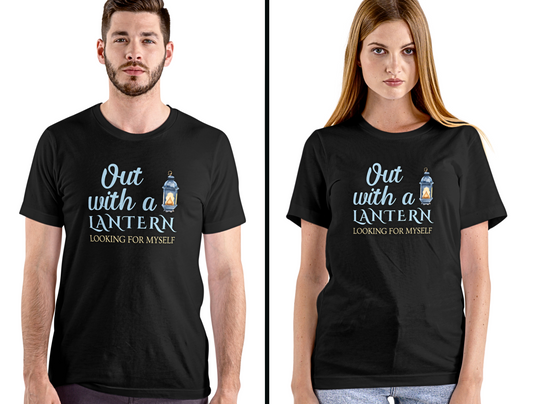 Out With A Lantern - Looking For Myself - Unisex T Shirt