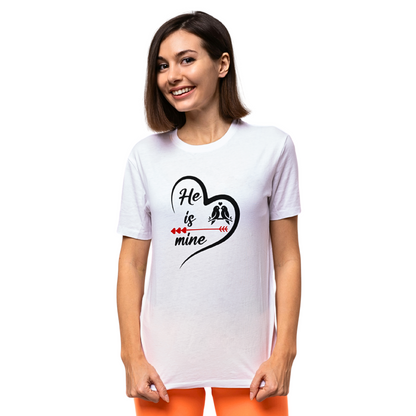 He's Mine & She's Mine - Couple Combo T Shirts