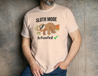 Sloth Mode Activated - Men's T Shirt