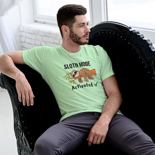 Sloth Mode Activated - Men's T Shirt