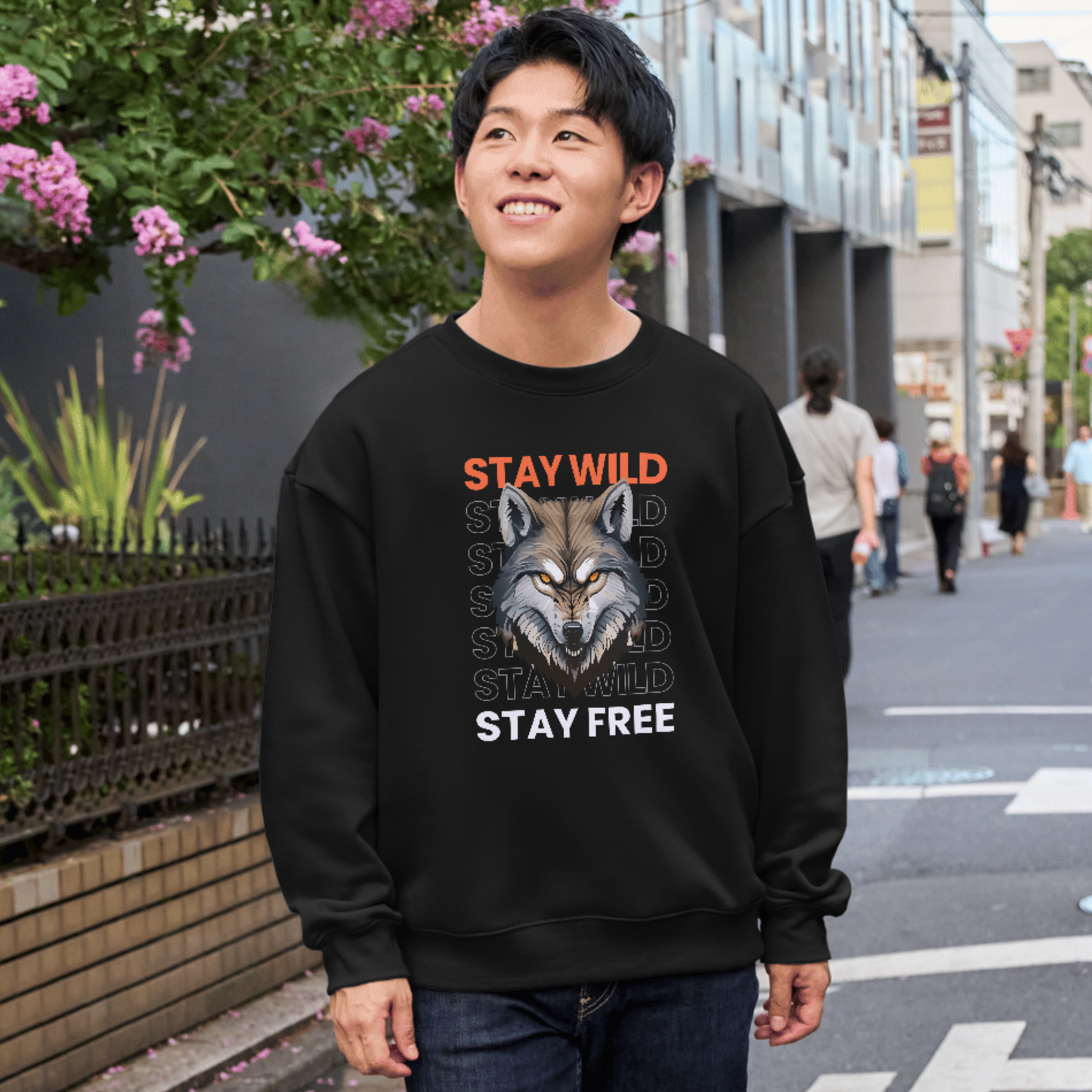 Stay Wild Stay Free - Men's Sweatshirt