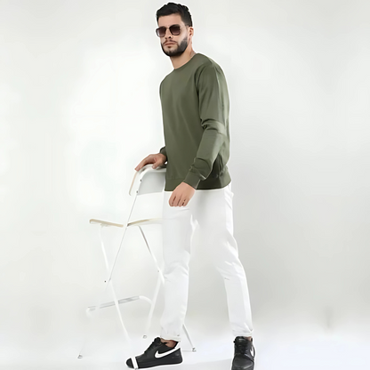 Unisex Plain Sweatshirt