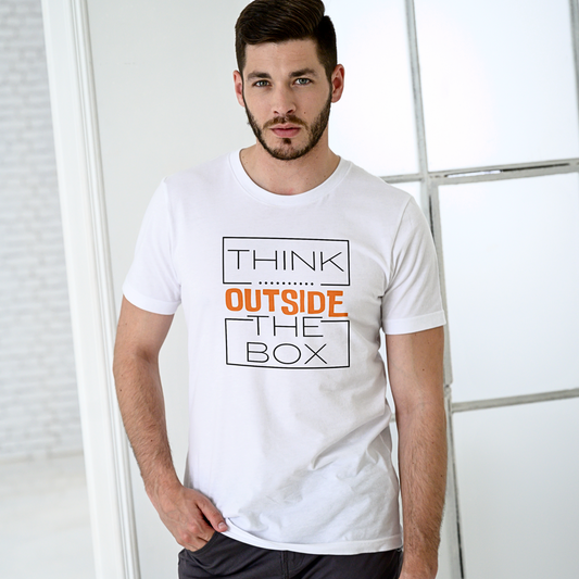 Think Outside The Box - Men's T Shirt